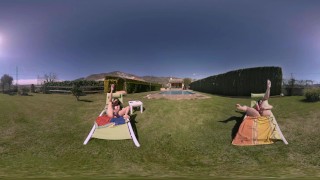 VR Porn Lesbian Summer | Virtual Porn 360
