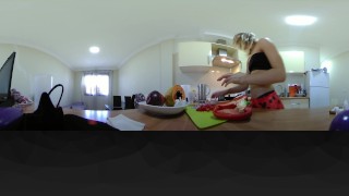 Horny multitasking skill HD 4K 360 VR