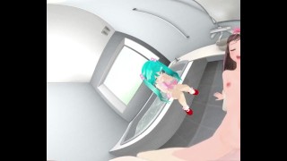 4K VR 360° - Kizuna Ai teaching Mimiku - Patreon dot com Matiwaran