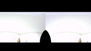 German hottie Lena Nitro in office VR sex