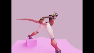 Overwatch Mercy Tentacle Anal 4K 60FPS VR Animation by Likkezg